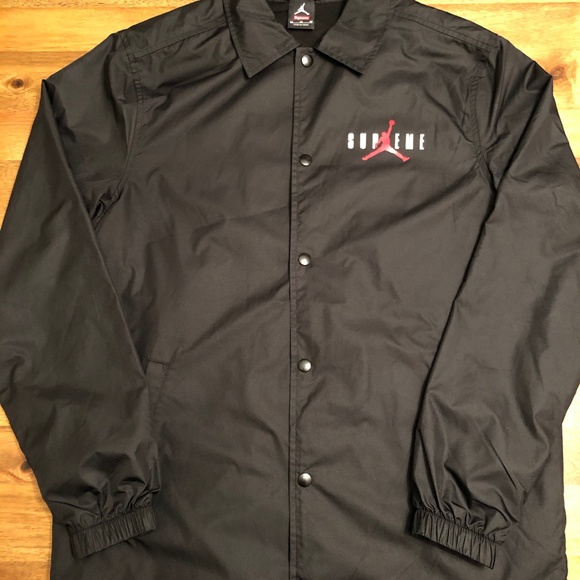 supreme jordan coaches jacket